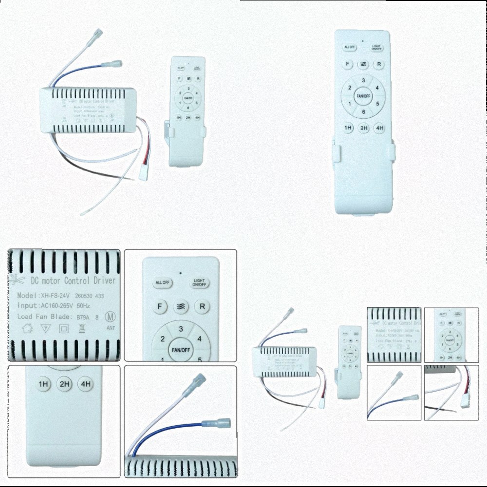 Ceiling Fan Light Kit Replacement - DC24V 6단계 속도 조절이 가능한 천장