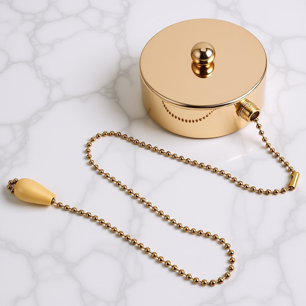 Ceiling Fan Pull Chain Switch - 벽걸이형 선풍기 스위치, 미니멀 디자인, 침실/욕실용,
