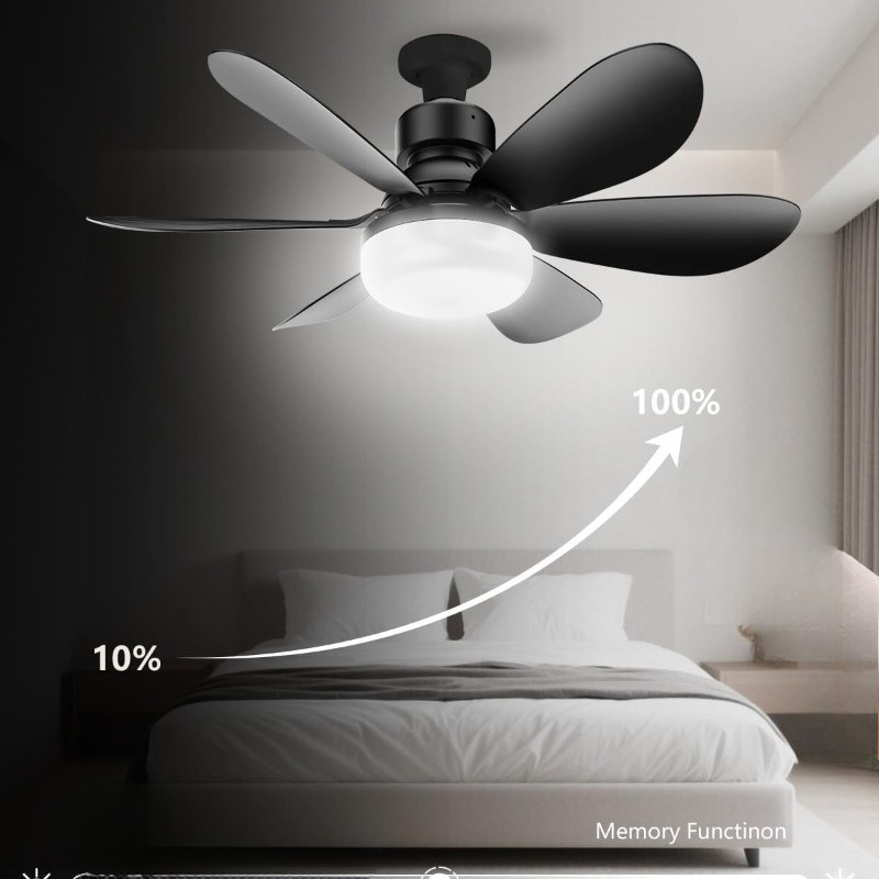 Smart Ceiling Fan With Light Remote - 30W 천장 선풍기 조명 E27(리모컨 LED