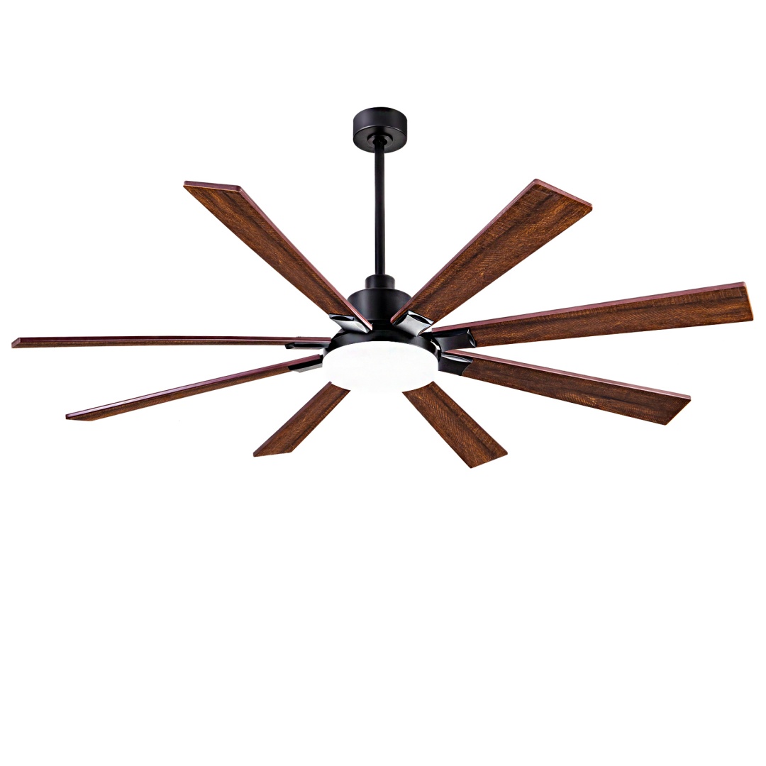 Smart Ceiling Fan With Light Remote - 72인치 천장 선풍기 조명 포함 8엽