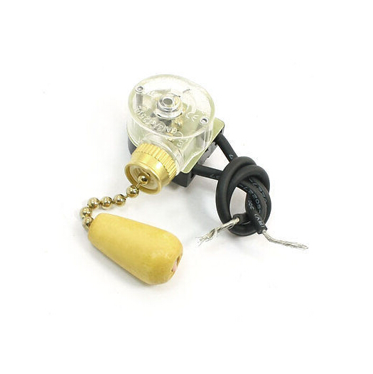 Ceiling Fan Pull Chain Switch - 3A 250VAC 순간 작동 천장 선풍기