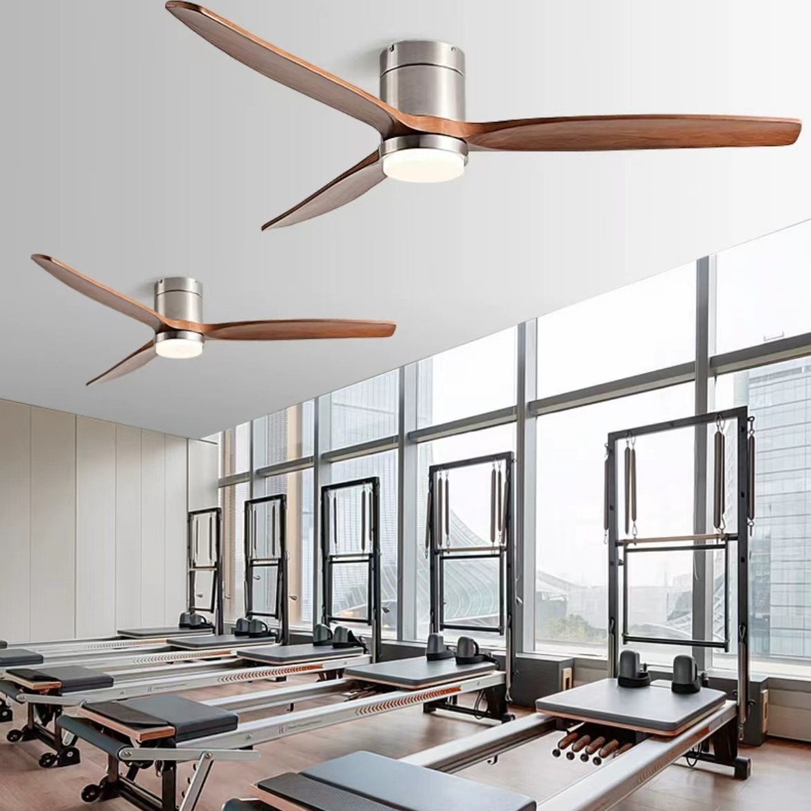 Ceiling Fan Dc Motor 52 Inch - 52인치 LED 조명 내장형 천장 선풍기,
