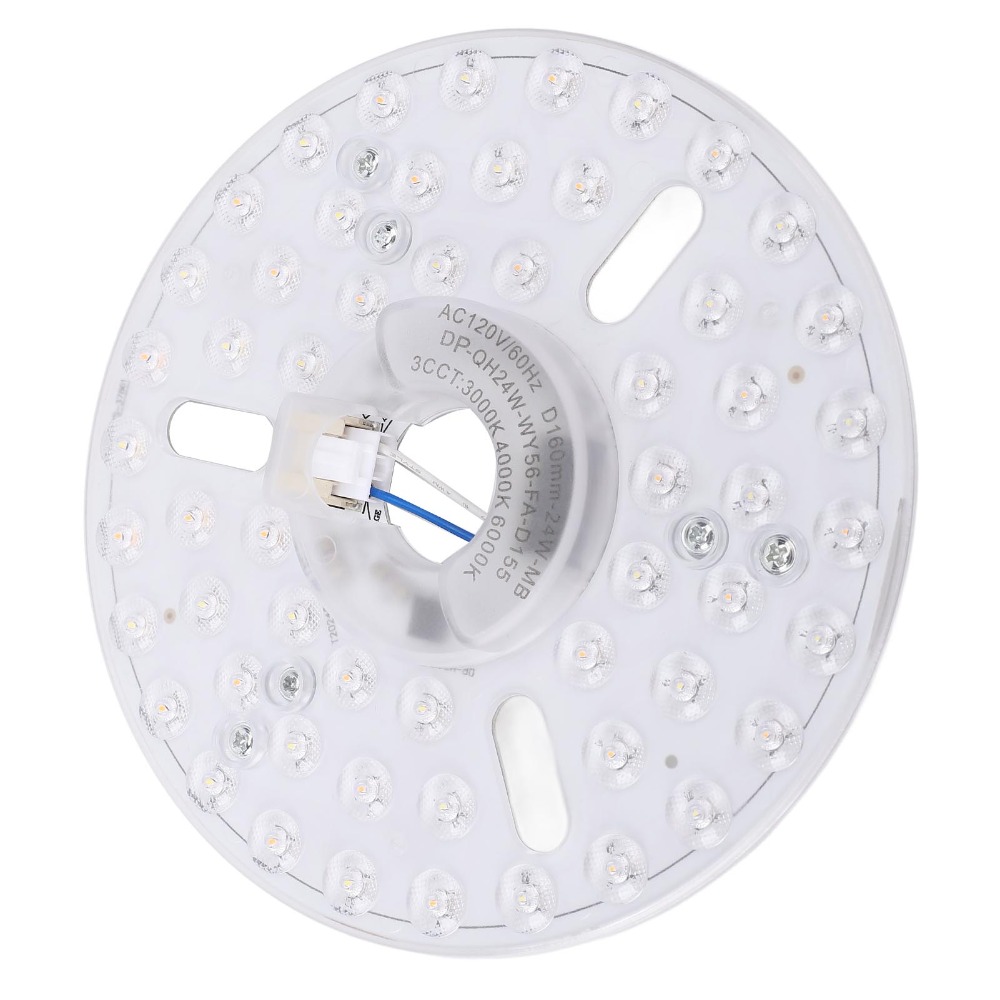 Ceiling Fan Light Kit Replacement - 6.3인치 LED 천장 선풍기 조명 키트