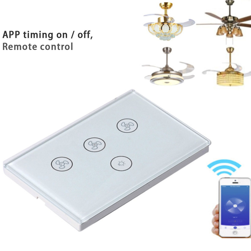 Smart Ceiling Fan Alexa Wifi - 투야 와이파이 스마트 팬 스위치 팬