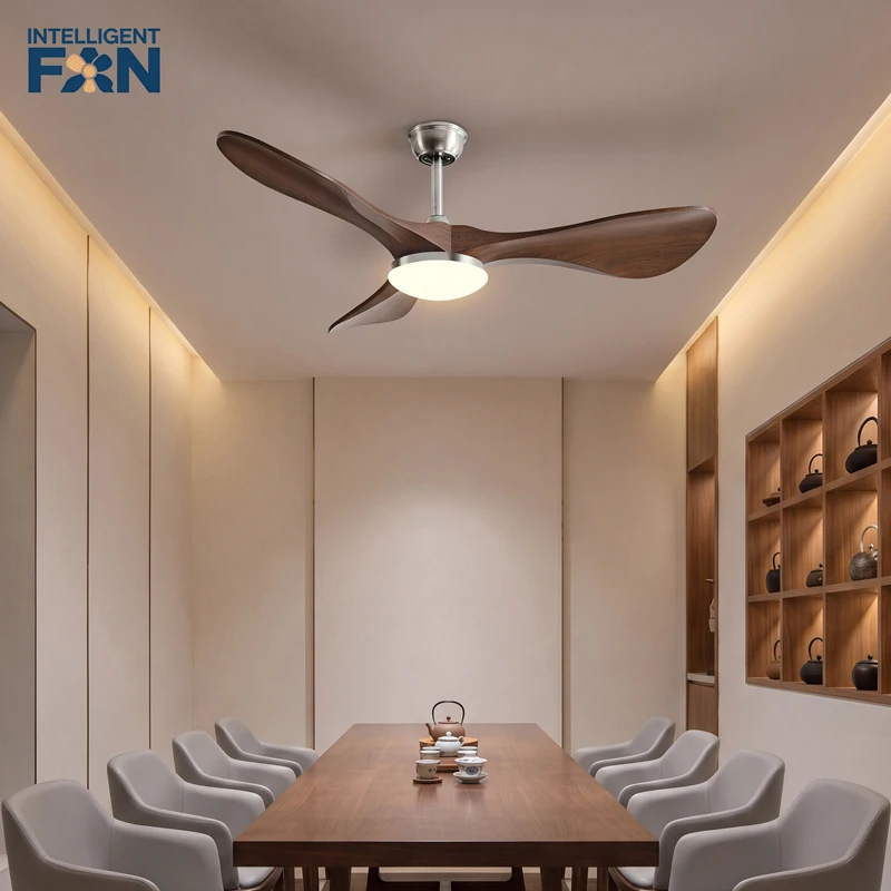 Smart Ceiling Fan With Light Remote - 42/52/60인치 강력한 날개를 가진 DC 모터