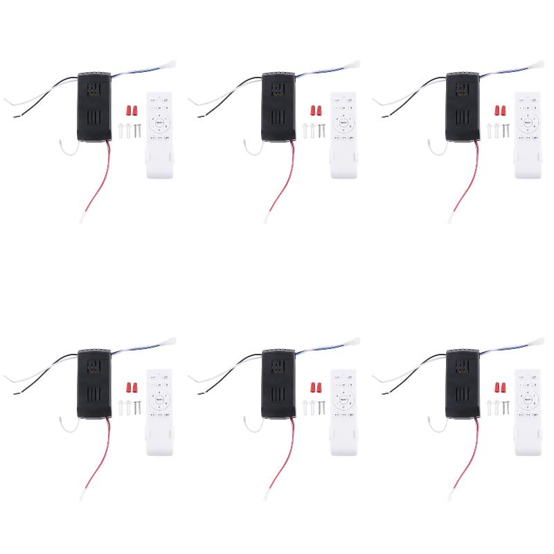 Ceiling Fan Light Kit Replacement - 6팩 X(범용 천장 선풍기 리모컨 키트