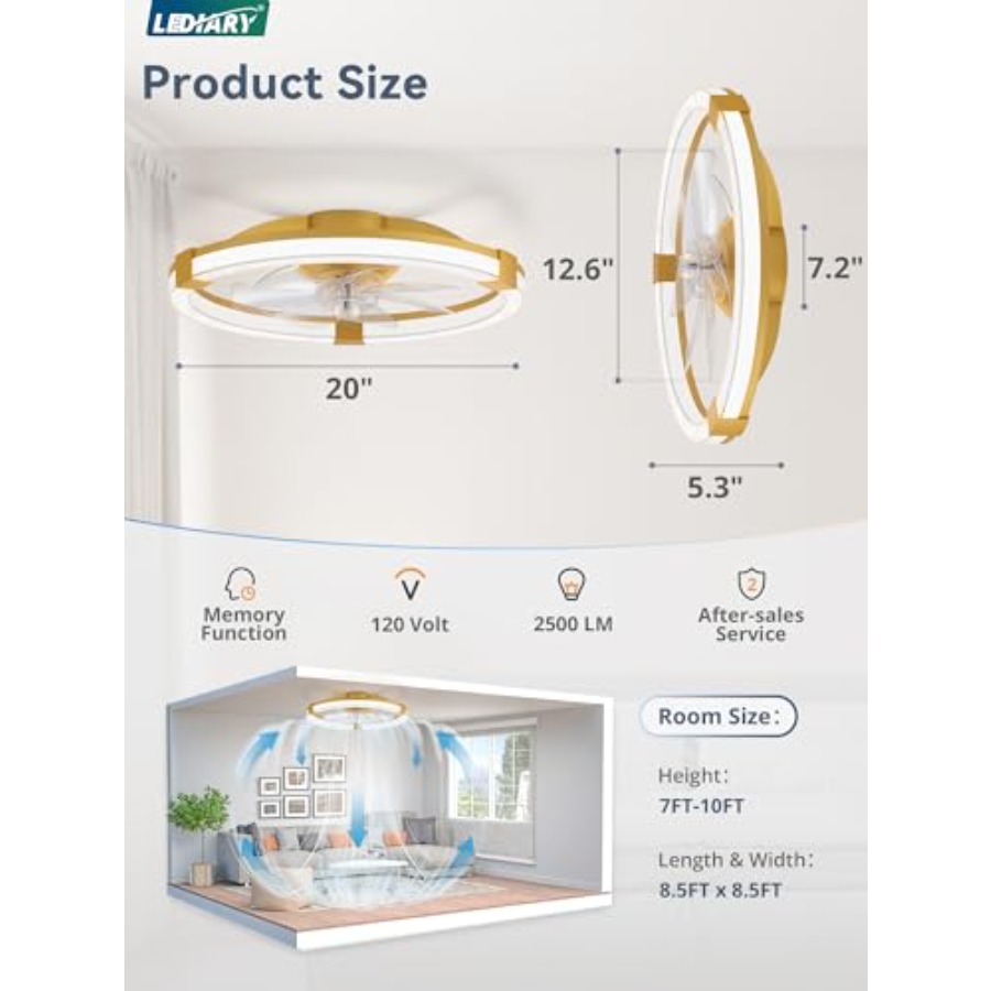 조명이 있는 천장 선풍기, 리모컨이 있는 로우 프로파일 - Ceiling Fan Low Profile Flush Mount 리뷰 및 가격