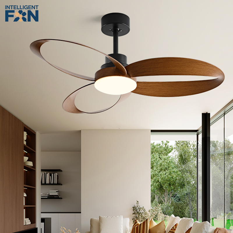 42/52인치 천장 선풍기 3날 빈티지 산업용 목재 환 - Smart Ceiling Fan With Light Remote 리뷰 및 가격