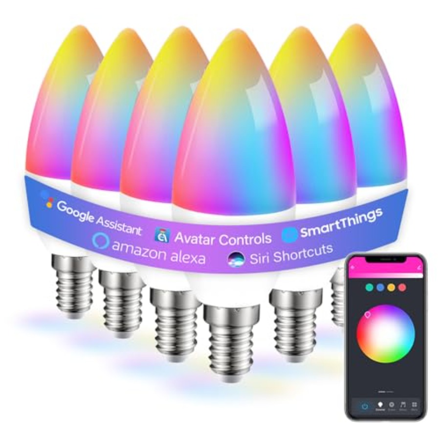 스마트 전구, Alexa WiFi 캔들라브라 스마트 전 - Smart Ceiling Fan Alexa Wifi 리뷰 및 가격