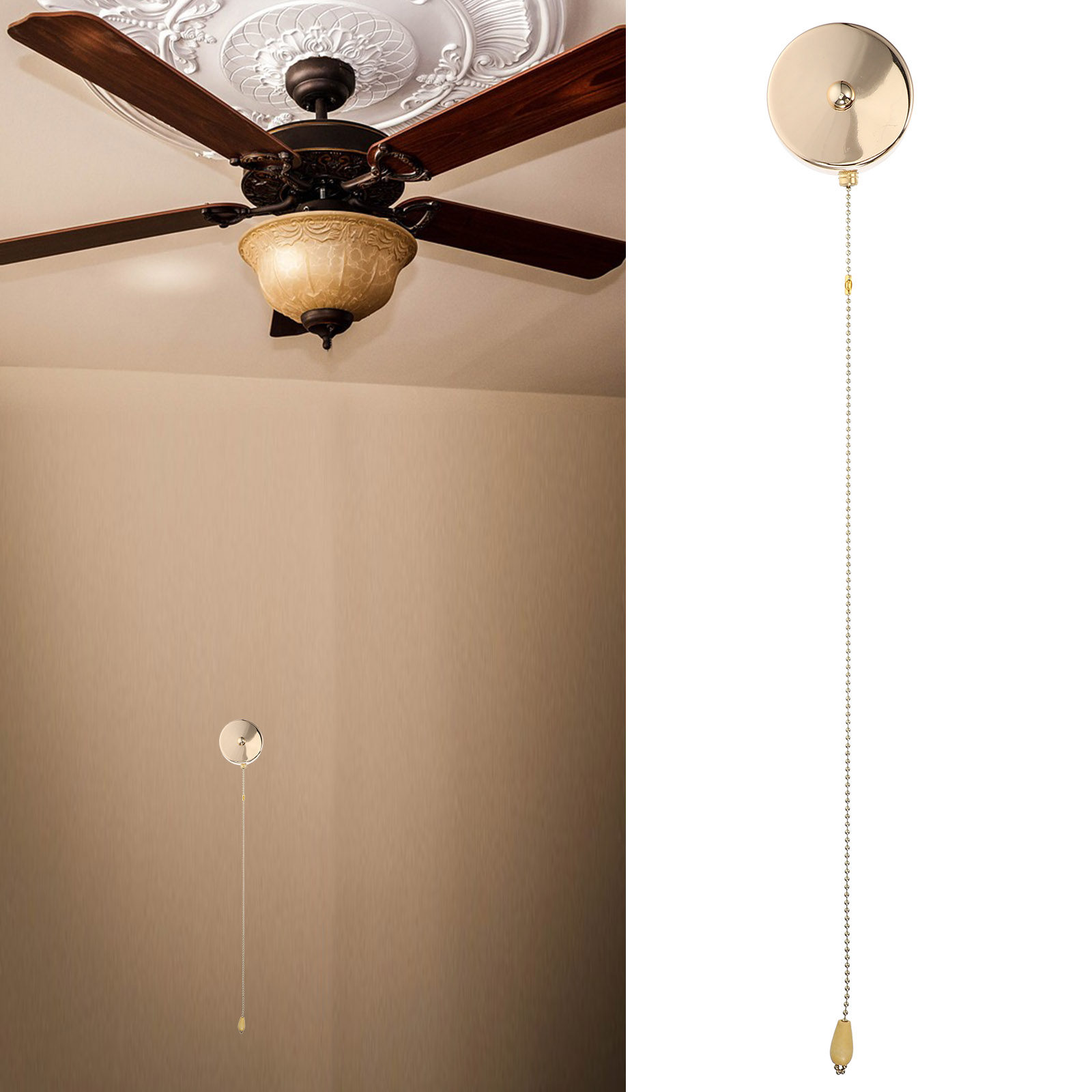 벽걸이형 선풍기 스위치, 미니멀 디자인, 침실/욕실용, - Ceiling Fan Pull Chain Switch 리뷰 및 가격