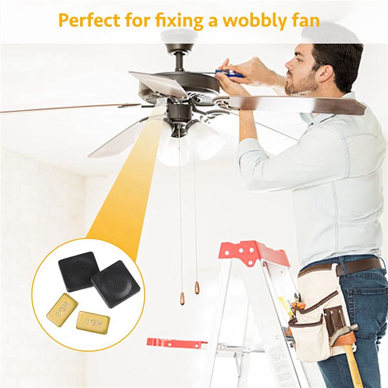 EYFL-16 천장 선풍기 날개 밸런싱 키트, 금색 3 - Ceiling Fan Blade Balancing Kit 리뷰 및 가격