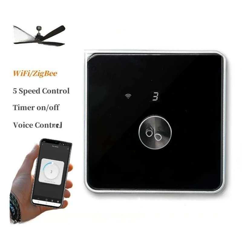 스마트 와이파이 팬 스위치 5단계 속도 조절 EU 천장 - Smart Ceiling Fan Alexa Wifi 리뷰 및 가격