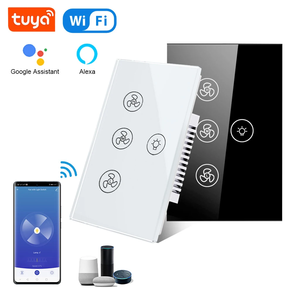 천장 선풍기 LED 조명용 와이파이 스마트 스위치, 투 - Smart Ceiling Fan Alexa Wifi 리뷰 및 가격