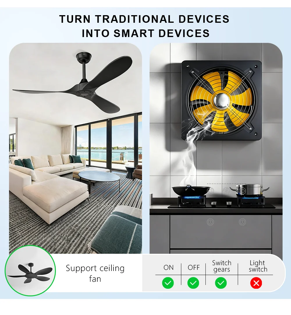 EU 스마트 팬 속도 조절 스위치 WiFi 블루투스 앱 - Smart Ceiling Fan Alexa Wifi 리뷰 및 가격