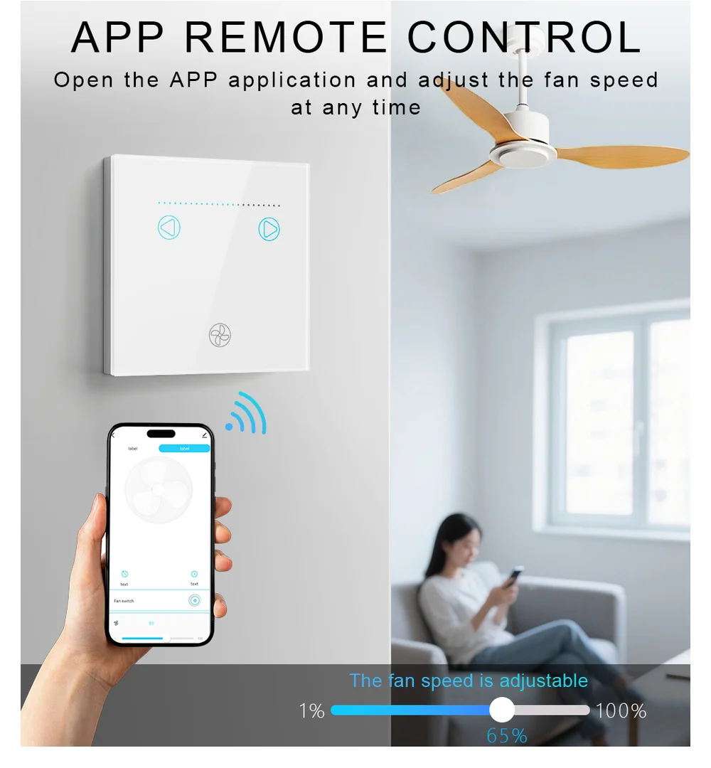 EU 스마트 팬 속도 조절 스위치 WiFi 블루투스 앱 - Smart Ceiling Fan Alexa Wifi 리뷰 및 가격