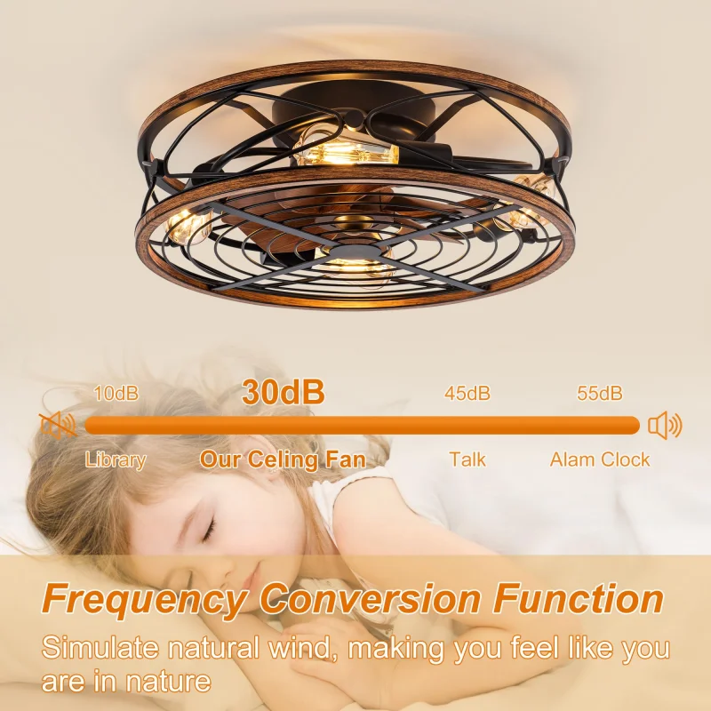 20인치 로우 프로파일 케이지형 천장 선풍기(조명 및  - Ceiling Fan Low Profile Flush Mount 리뷰 및 가격