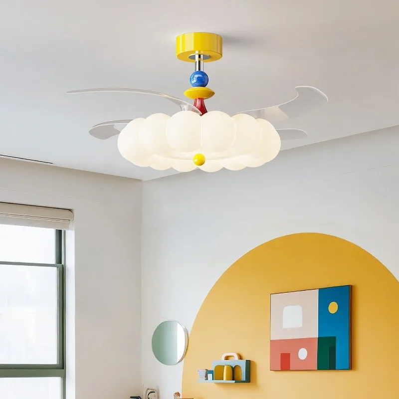 모던 크림 스타일 히든 블레이드 천장 선풍기 조명 2  - Ceiling Fan Led 3 Blade Modern 리뷰 및 가격