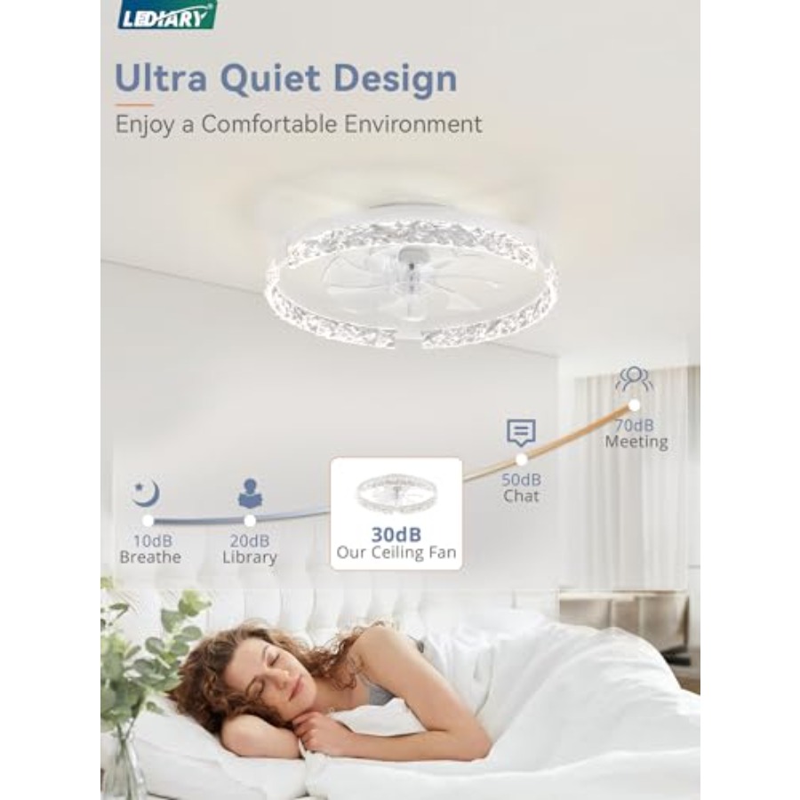 조명과 리모컨이 포함된 로우 프로파일 천장 선풍기, 팬 - Ceiling Fan Low Profile Flush Mount 리뷰 및 가격