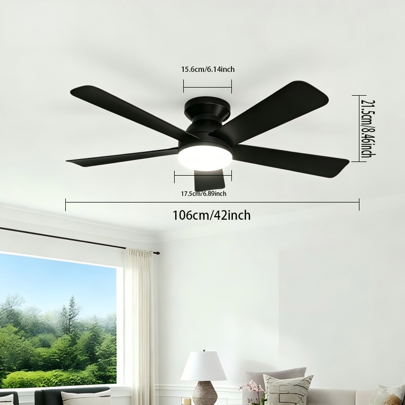 42 52인치 LED 조명 천장 선풍기 3색 6단 속도 - Ceiling Fan Dc Motor 52 Inch 리뷰 및 가격