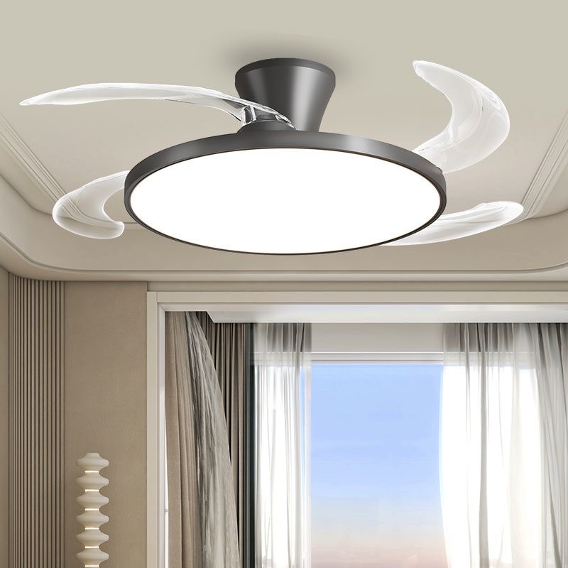 새로운 초슬림 샹들리에 팬 LED 투명 천장 선풍기 조 - Ceiling Fan Led 3 Blade Modern 리뷰 및 가격