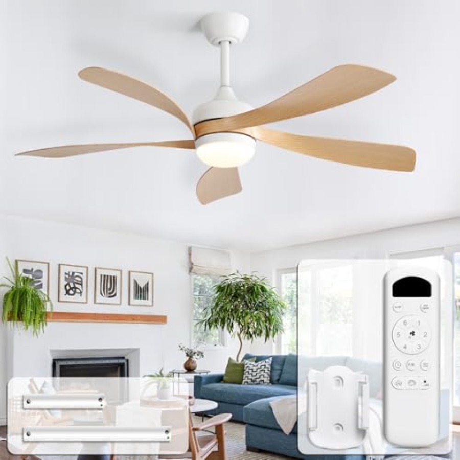 파티오와 거실용 실외 천장 선풍기: 52인치 모던 디자 - Ceiling Fan Dc Motor 52 Inch 리뷰 및 가격