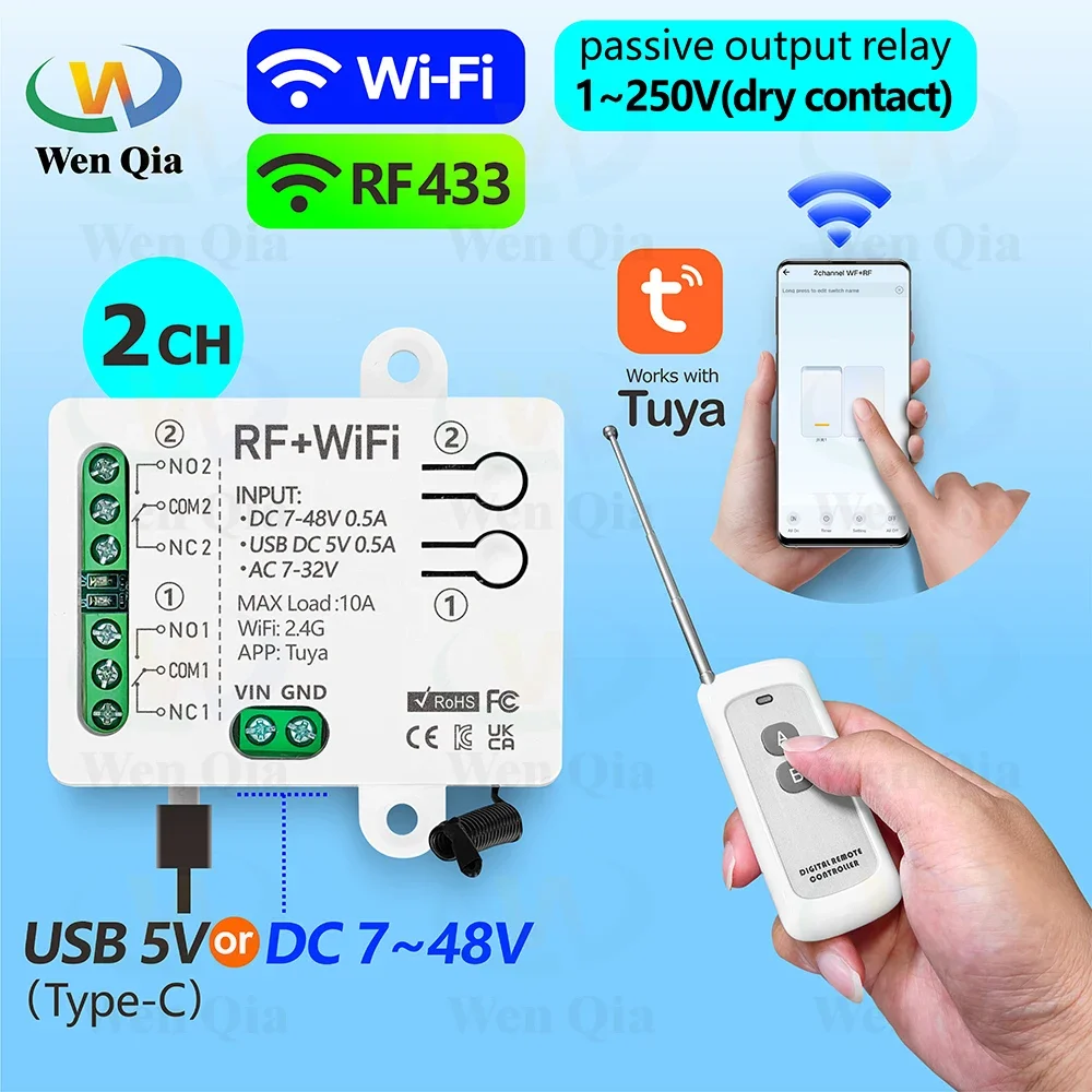 투야 스마트 조명 스위치, 2CH, 와이파이 및 RF  - Smart Ceiling Fan Alexa Wifi 리뷰 및 가격