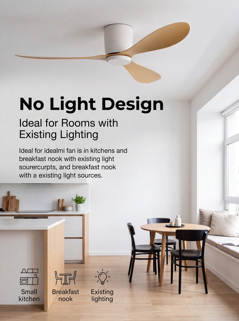 42/52인치 낮은 높이형 천장 선풍기, 6단계 속도  - Ceiling Fan Dc Motor 52 Inch 리뷰 및 가격