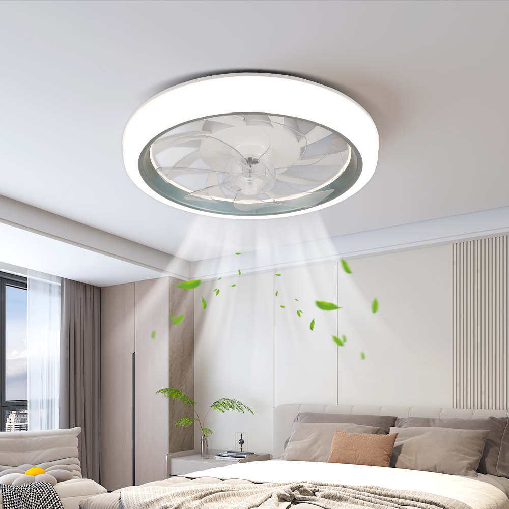 지능형 LED 천장 선풍기 조명, 원격 디밍, 6단계  - Smart Ceiling Fan With Light Remote 리뷰 및 가격