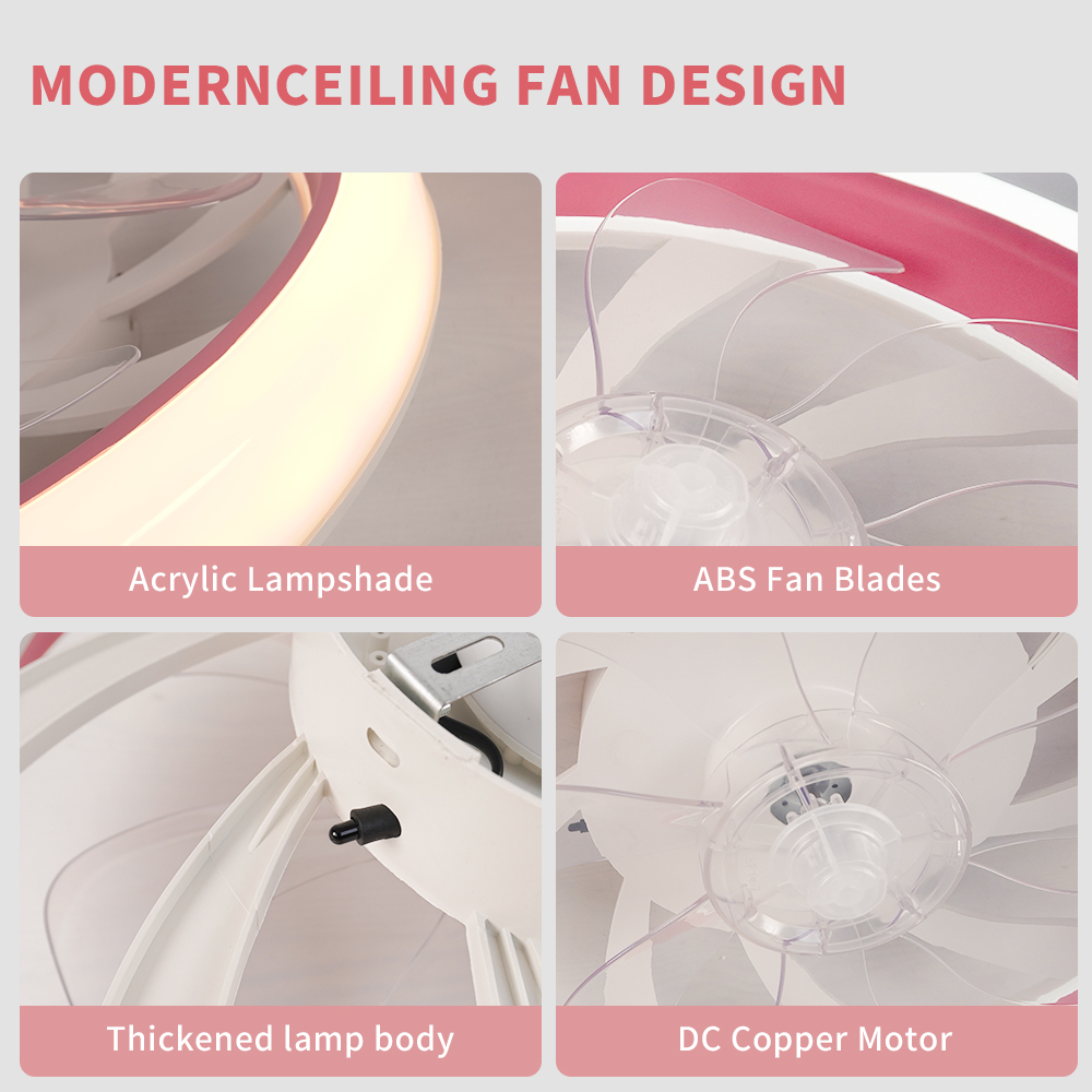 지능형 LED 천장 선풍기 조명, 원격 디밍, 6단계  - Smart Ceiling Fan With Light Remote 리뷰 및 가격