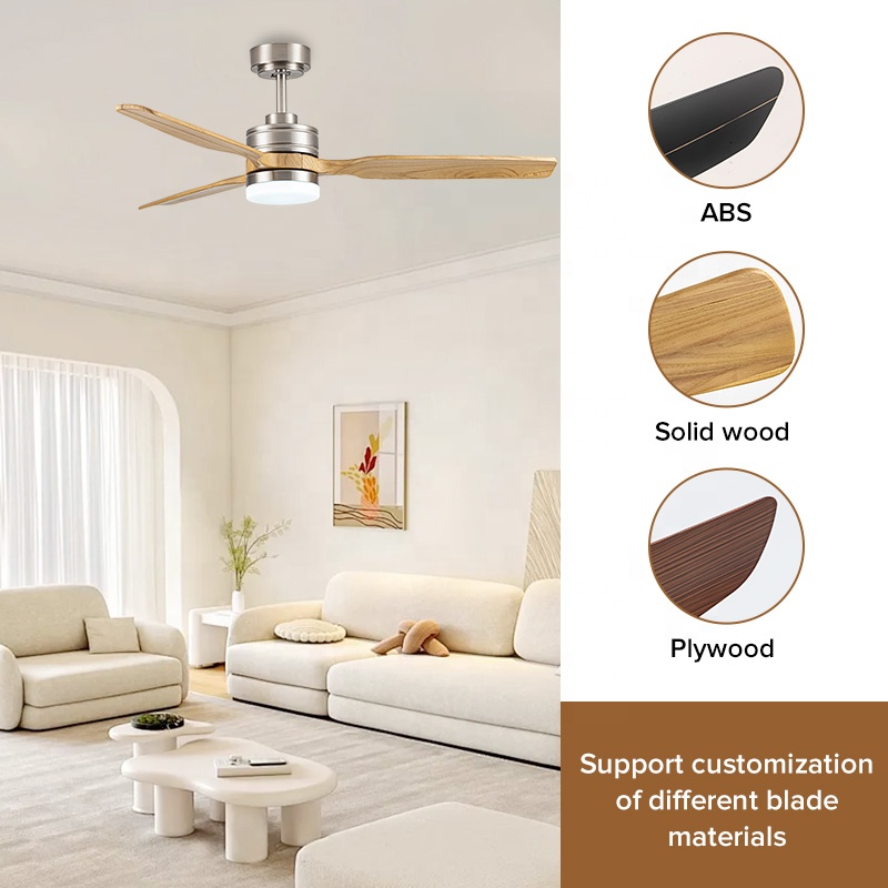 현대식 원목 3날개 6단 속도 DC 모터 LED 천장  - Ceiling Fan Led 3 Blade Modern 리뷰 및 가격