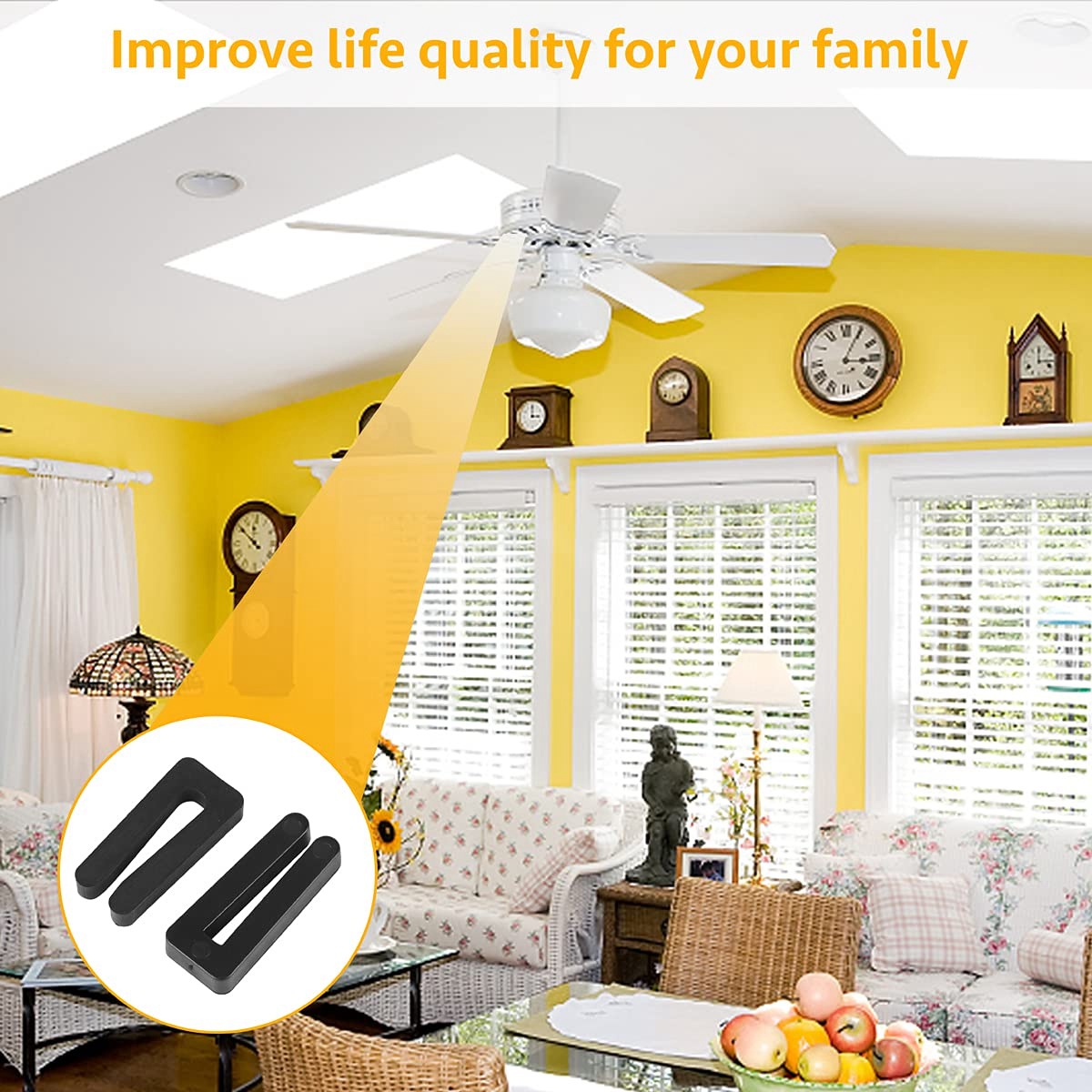 Y39A-8 세트에는 금속 자체 접착식 금색 3G 무게 - Ceiling Fan Blade Balancing Kit 리뷰 및 가격