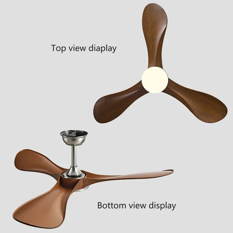 42/52/60인치 강력한 날개를 가진 DC 모터 천장 - Smart Ceiling Fan With Light Remote 리뷰 및 가격