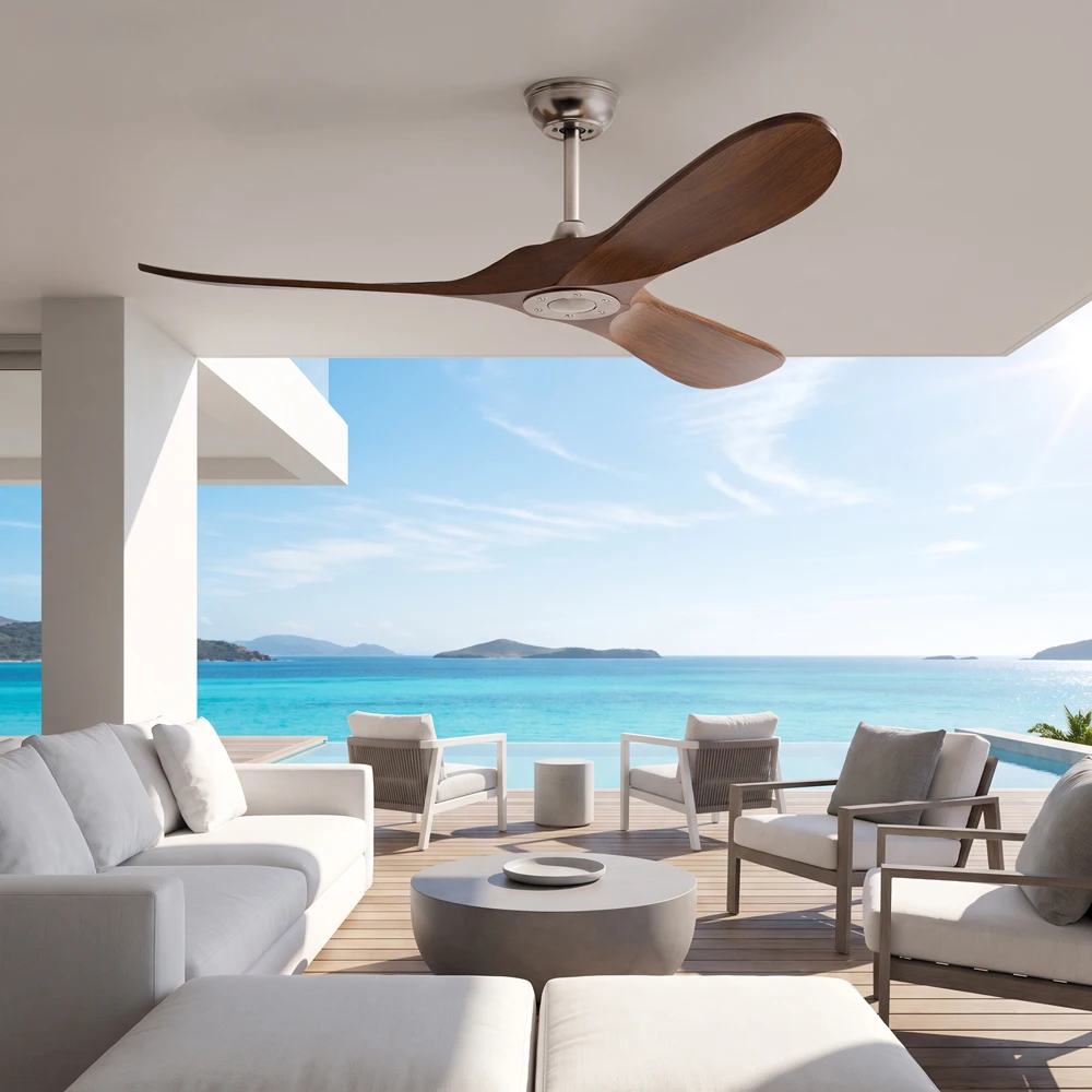 36~60인치, 3개의 날개가 있는 천장 선풍기, 리모 - Smart Ceiling Fan With Light Remote 리뷰 및 가격