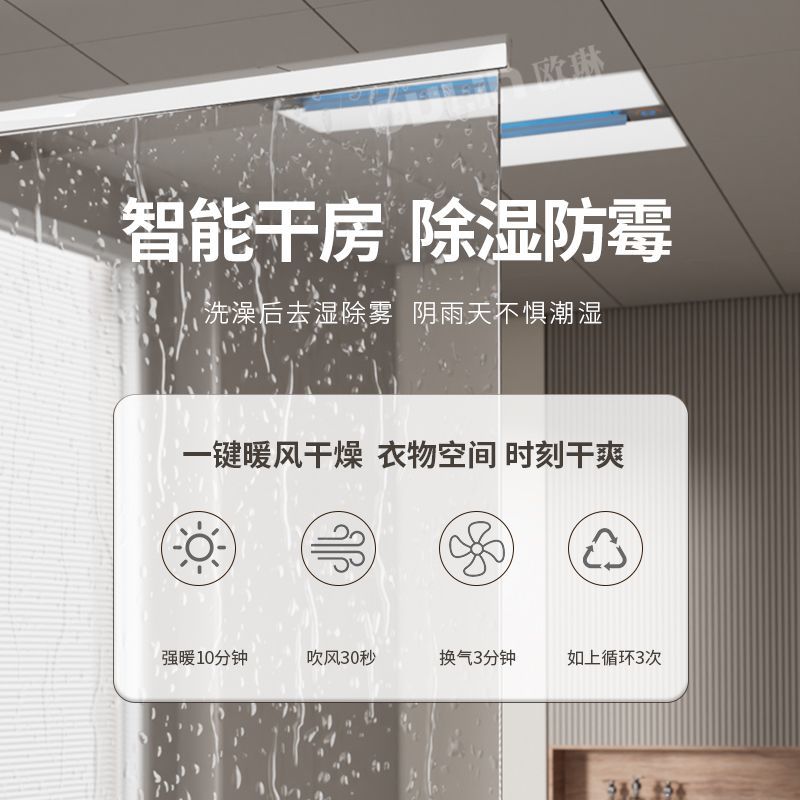 스마트 3-in-1 욕실 천장 히터 - 통합 배기 팬, - Smart Ceiling Fan With Light Remote 리뷰 및 가격