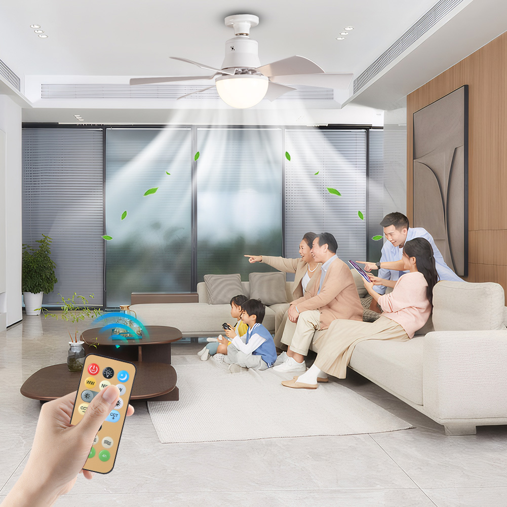리모컨 타이머 소켓이 있는 천장 선풍기 조명, 3단 풍 - Ceiling Fan Led 3 Blade Modern 리뷰 및 가격