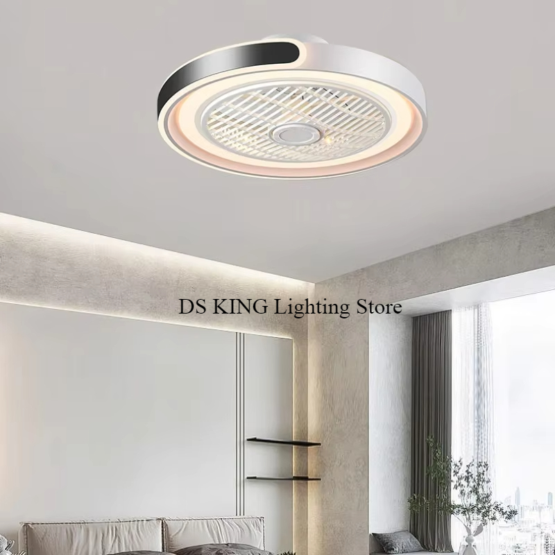 새로운 스마트 팬 조명 거실 침실 식당 조용한 서재 눈 - Ceiling Fan Led 3 Blade Modern 리뷰 및 가격