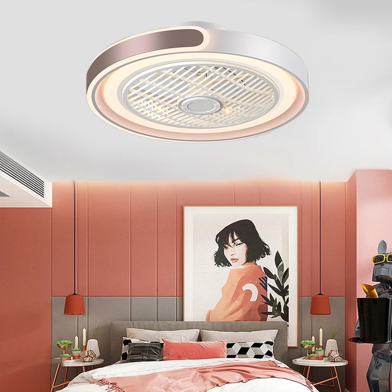 새로운 스마트 팬 조명 거실 침실 식당 조용한 서재 눈 - Ceiling Fan Led 3 Blade Modern 리뷰 및 가격
